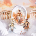 15 Sheets Per Pack PET Aquascape Sticker Pack Greek Mythology Series 6 Characters Bottoming Decorative Stickers