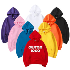 Manufacture 3D Logo Puff Print Blank Pullover Casual Oversized Distressed Casual Loose Hoodies for Man