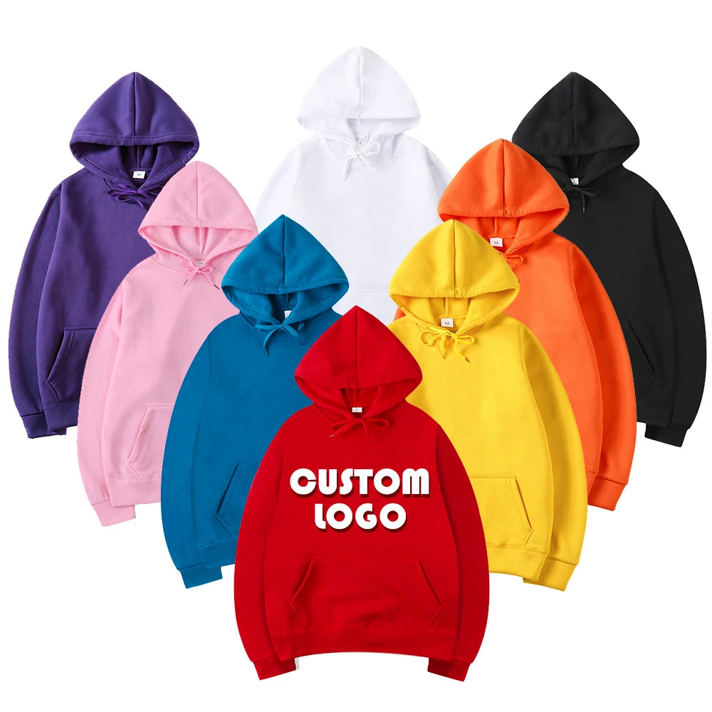 Manufacture 3D Logo Puff Print Blank Pullover Casual Oversized Distressed Casual Loose Hoodies for Man