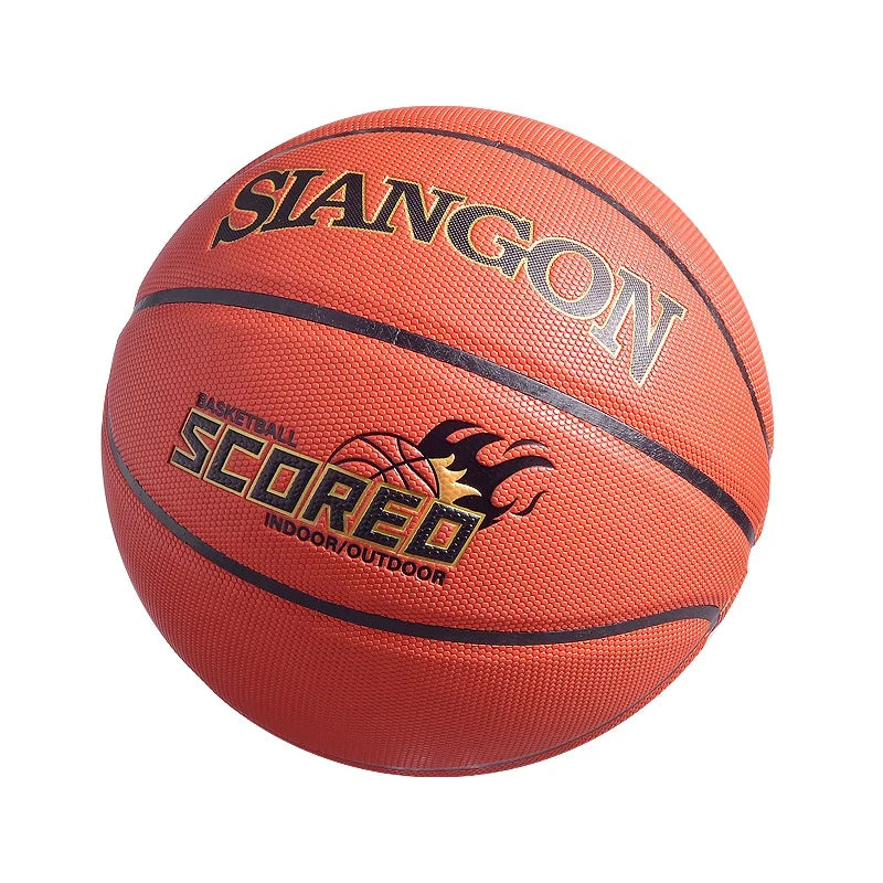 Custom Hygroscopic PU Basketball Official Size for Indoor and Outdoor Training Durable Laminated Basket Ball