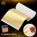 Factory Direct Sale High Quality K-Shield 9*9 Cm Gold Leaf Sheet for Furniture