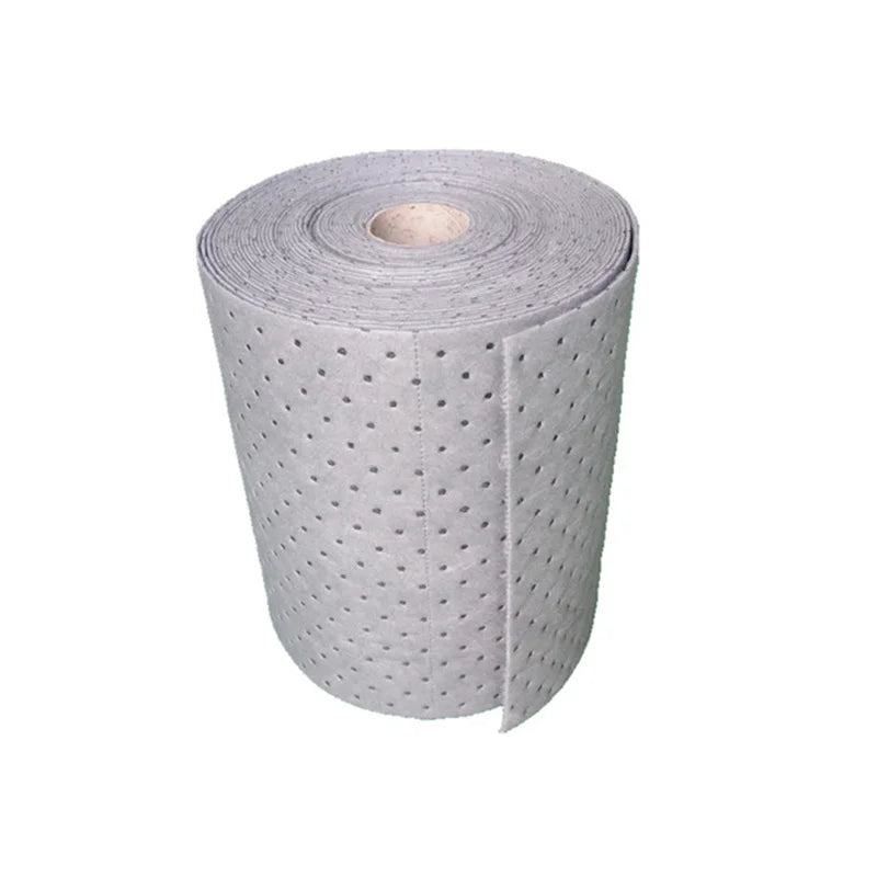Oilspillpro Gua-R0250 Garage Meltblown Grey Absorbent Mat Universal Roll Eco-Friendly Environmental Product