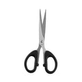 8 Inch Soft ABS Handles Serrated Carbon Steel Blades DIY Shearing Multipurpose Office Scissors