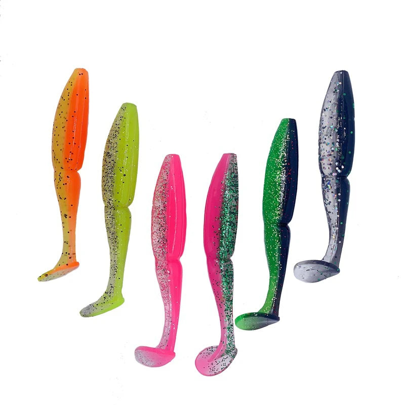 Fishing Tackle Whole Sale Bass Pike Swim Jerk Shad Senuelo Plastic Bait Fishing Lures Soft Soft Plastics Fishing