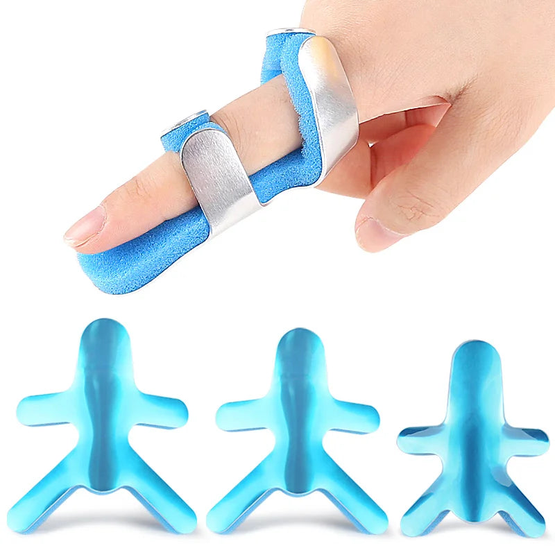 Sponge Finger Support Plasticity Sweat-Absorbing Finger Brace Breathable Frog Fixed Finger Splint
