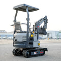 Free Shipping EPA Engine SAAO Mini Excavator New Machine with Full Closed Operator Cabin Crawler Excavator Digger