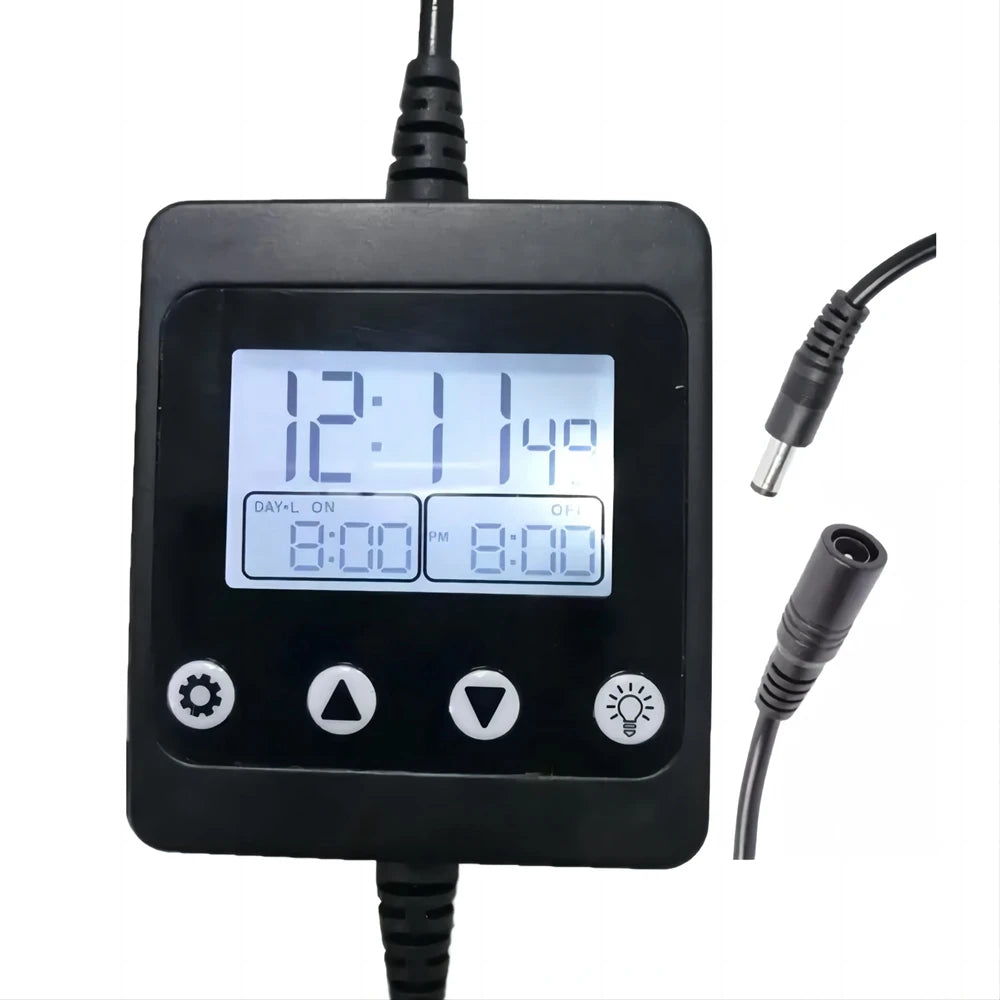 Aquarium LED Light Controller Dimmer Modulator with LCD Display for Fish Tank Intelligent Timing Dimming System Wholesales