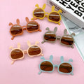 Latest Fashion Lovely Cute UV400 Protect Eye Kids Sunglasses Little Rabbit Cartoon Shades