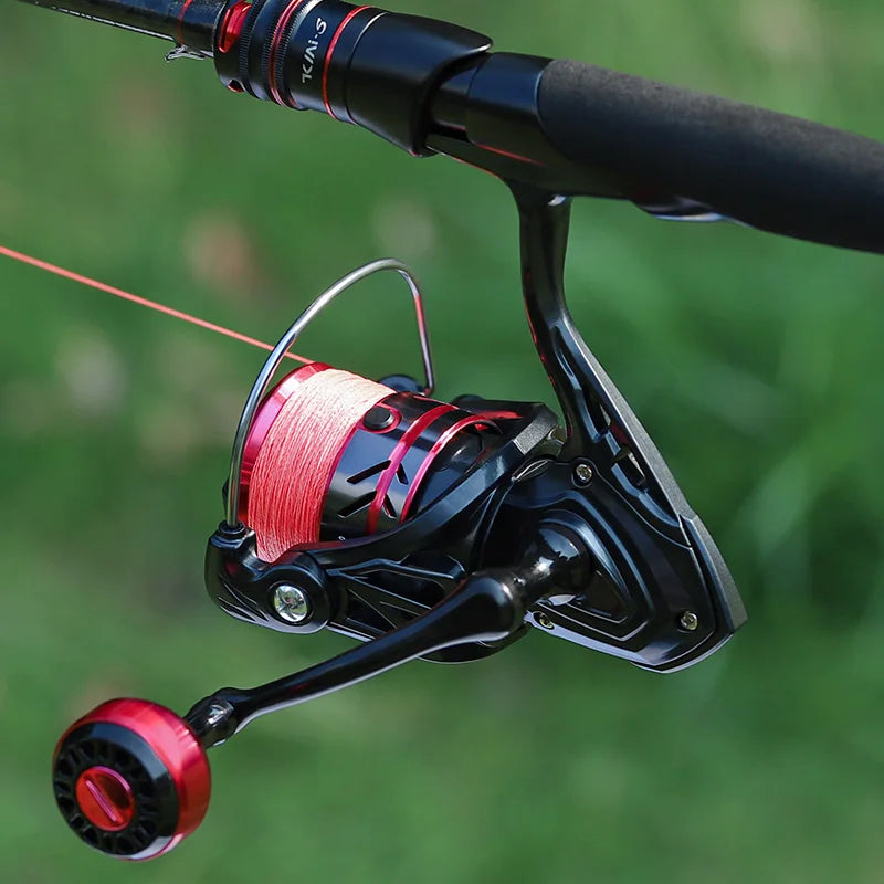 LINNHUE Top Sale Spinning Reel HB500 1000-7000 Update Reel Fishing Line Wheel Saltwater Fresh Water Carp Pesca Sea Fishing Reels