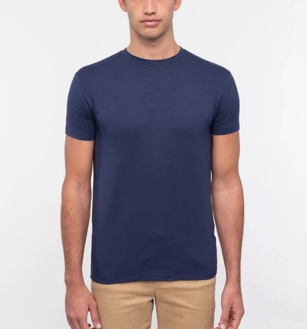 High Quality Blank 100% Cotton Solid Knitted Mens T-Shirt with Custom Logo
