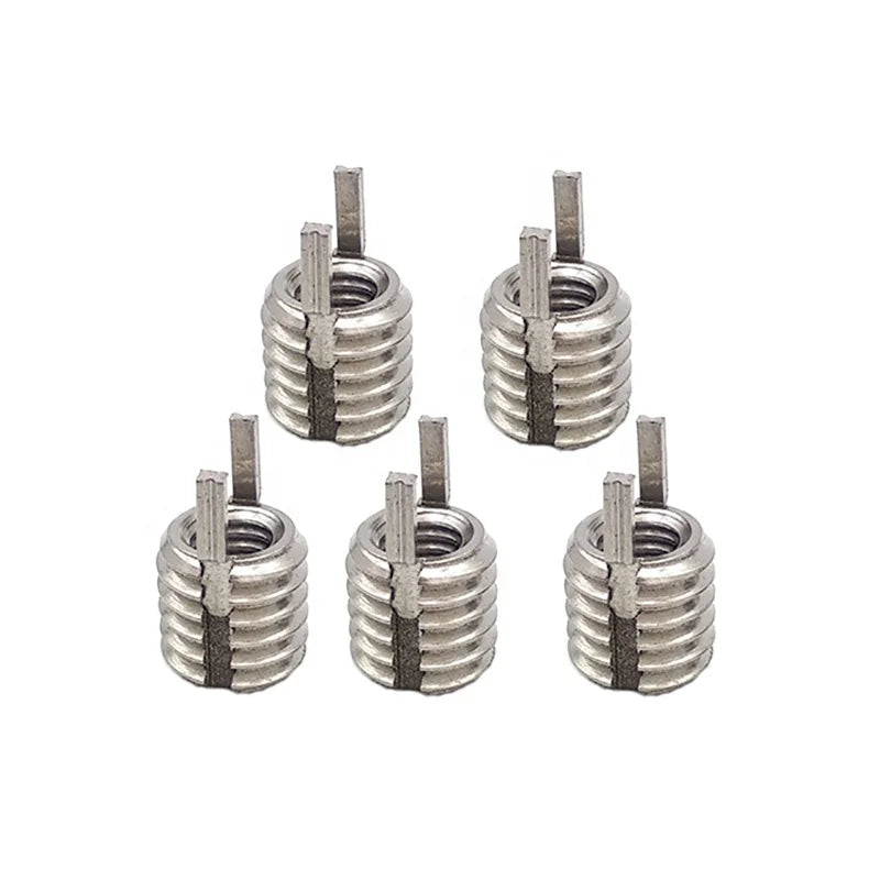 Miniature Key Locking Insert Thread M3 Stainless Screw Wire Thread Insert Fasteners Insert Thread Repair Motorcycle Accessories