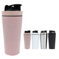 Custom LOGO 24oz 750ML Sport Metal Water Bottle Gym Mixer Single Wall Sports 18/8 Stainless Steel Pink Shaker Water Bottle