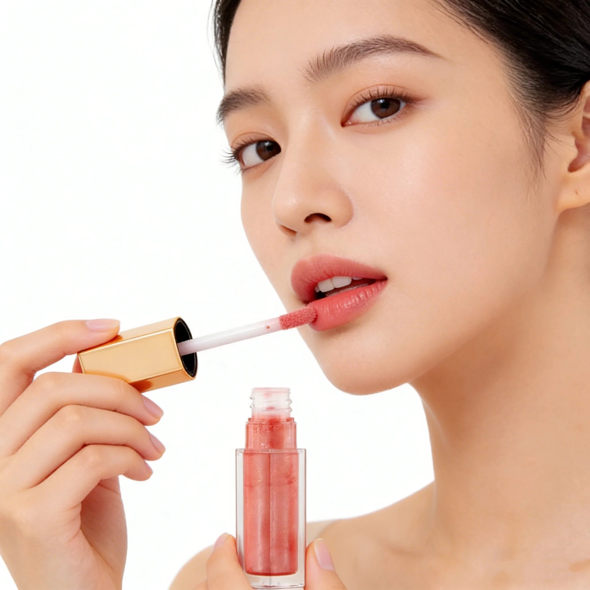 High Quality Private Label Moisturizing Mineral Pigmented Matte Liquid Lipstick Shimmer Liquid Custom Logo Factory Lipgloss