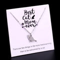 Stainless Steel Zodiac Family Tree of Life Dragonfly Snowflake Christmas Wish Gift Footprints Dog Cat Paw Mom Person Necklace