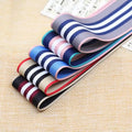 Woven Webbingr Band Rubber Strap Elastic Latex Wholesale Non-slip Natural Custom Flat Silicone 6mm Braided Webbing