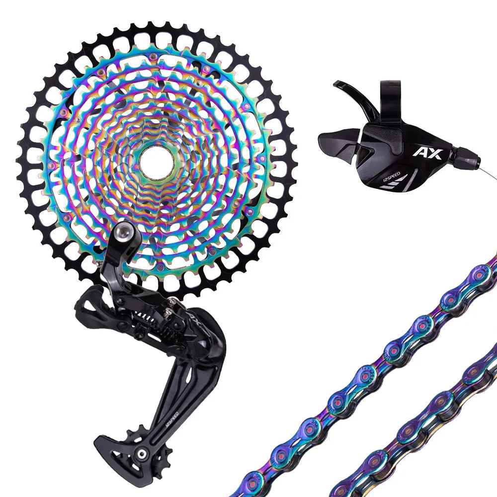 ZTTO 1x12 Speed Bicycle Groupset 12 Speed Rear Derailleur 9-50T Cassette ULT Mountain Bike Shifter MTB 12-Speed 12s Freewheel