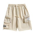 Wholesale Custom High Quality Oversized Mens Hip Hop Nonwoven 100% Cotton Sweat Shorts Street Wear Pastel Color