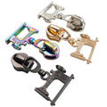 Multiple Color Sewing Machine Shape Metal Zipper Puller Custom #5 Zipper Slider Non-lock Bags Zipper Head