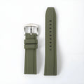 Waterproof Silicone Rubber Wrist Watch Strap 20mm Smart Watch Sport Strap Bracelet Silicone