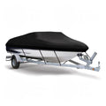 Factory Price Boat Cover 17-19ft 20-22ft Heavy Duty Anti-UV Waterproof Anti UV Marine Trailerable V-Hull Protective Canvas Cover