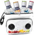 Foldable and Portable Durable and Material Compatible Bag Cooler Speaker Cooler Bag with Speaker