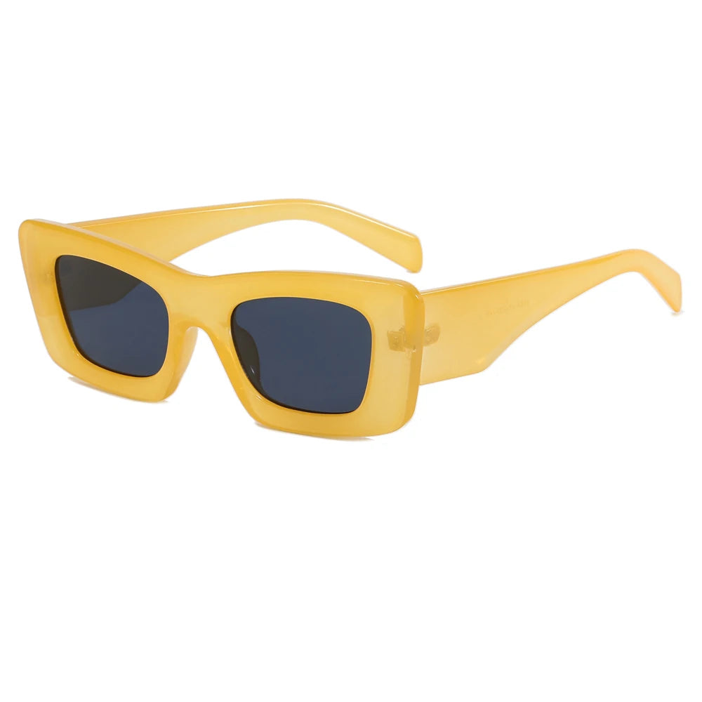 Superhot Eyewear 40537 Fashion 2022 Small Rectangle Cat Eye Women Sunglasses