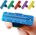 Aluminium Alloy Dental Ruler Colorful Instrument for Root Canal Measuring Endodontic Dentist Manual Tool