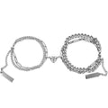 Titanium Steel Heart Attraction Couple Bracelet Fashion Jewelry Bracelets & Bangles