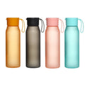 Custom Logo Athletic 500ml Eco-Friendly Plastic Leakproof Lid Water Bottle Direct Drinking Gym Camping Boiling Water Applicable