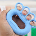 Hot Sales Silicone Hand Grips Finger Ring Trainer Exercise Wrist Muscle Strengthener Carpal Expander Workout Fitness Device