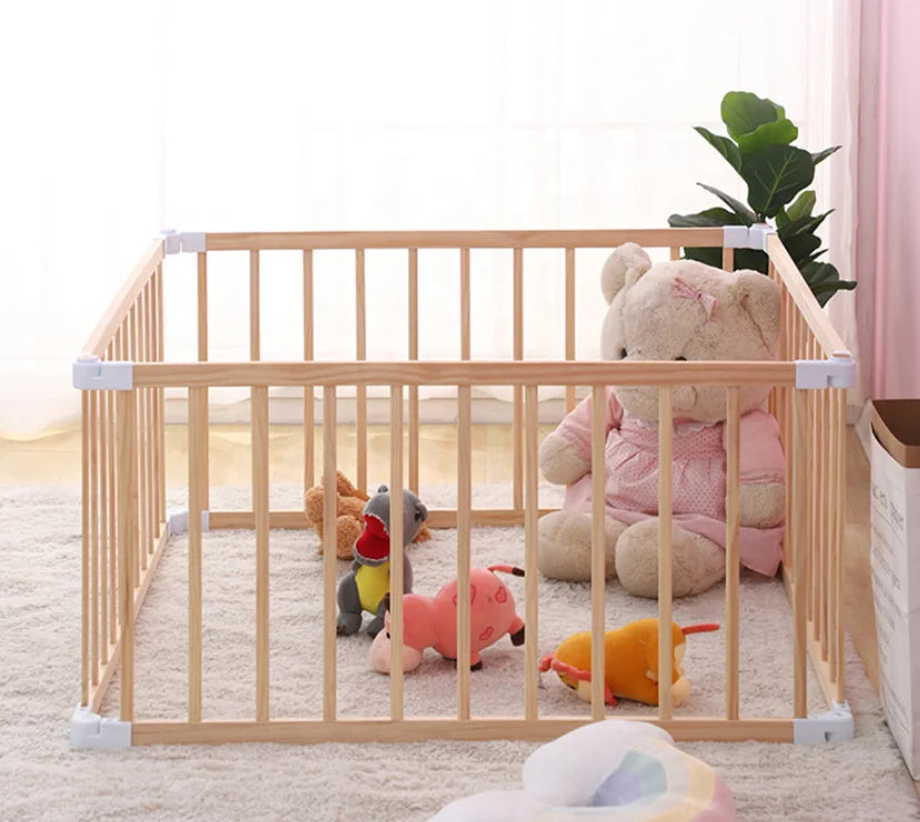 Modern Kids Wooden Fence for Bedroom Infant Toddler Home Furniture Baby Play Center Preschool Wooden Furniture