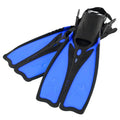 BSCI  Factory Supply Diving Fin Customized Comfortable Open-foot Adjustable Long Snorkel Diving Fins for Adult