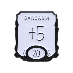 Unique Sarcasm +5 Digit Enamel Pins Mini MOQ Sarcastic Cosplay Game Brooches Lapel Badge Jewelry Pin for Backpack