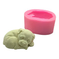 Z-1515 Cake Chocolate Candy Moulds Cookies Pastry Biscuits Mould Decorating Baking Tools Pug Dog Cake Silicone Mold Fondant