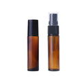 Wholesale Spray Bottle Cosmetic Packaging 10ml  Brown Amber Perfume Glass Spray Essential Oil Bottle
