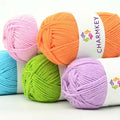 Good Selling Solid Color Pure Acrylic Milk Cotton Yarn in Stock