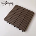 WPC Balcony Terrace Card Buckle Together Balcony Wood Diy Interlocking Outdoor Composite Waterproof Decking