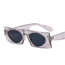 Fashion Square Sunglasses Women Retro Colorful PC Frame Sun Glasses Round Gradient Lens Eyeglasses