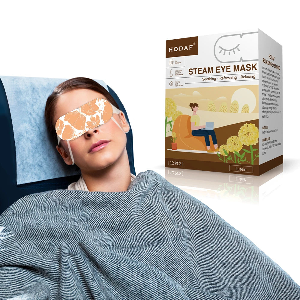 Custom Steam Eye Mask Self Warming Heated Eye Mask for Dry Eyes Spa Experience at Home Eye Masks