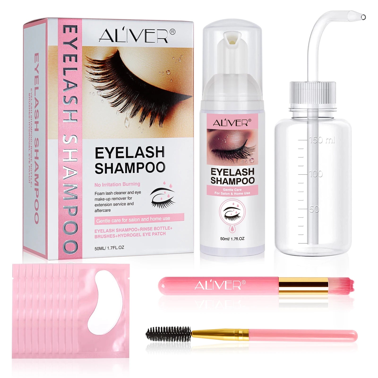 Eyelash Extension Foaming Shampoo Foam Cleanser Lash Shampoo Cleaner