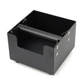 Custom Logo Stainless Steel Portafilter Cleaner Barista Tool Square Espresso Coffee Knock Box