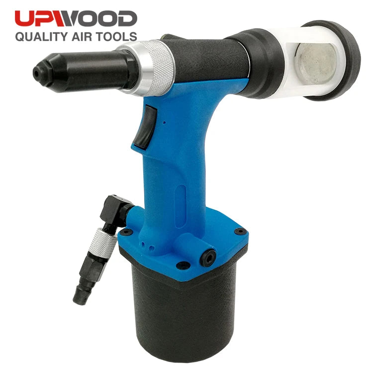UPWOOD UW-S80V Pneumatic Air Hydraulic Riveter Gun Pneumatic Premium Rivet Nut Tool Stainless Steel Speed Riveting Tool