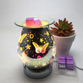 3D Glass Electric Wax Melt Warmer Wax Burner Melter Fragrance Warmer for Home Office