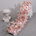 L-FR037 Wholesale Artificial Table Runner Flowers Wedding Flower Runner Wedding Table Runner Flowers Arrangement Decoration
