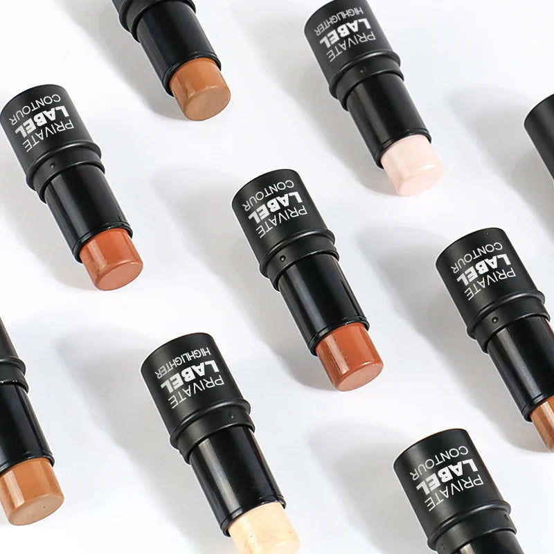 Wholesale Mineral Waterproof Long Lasting Stick Highlighter Makeup with Concealer & Contour Functions
