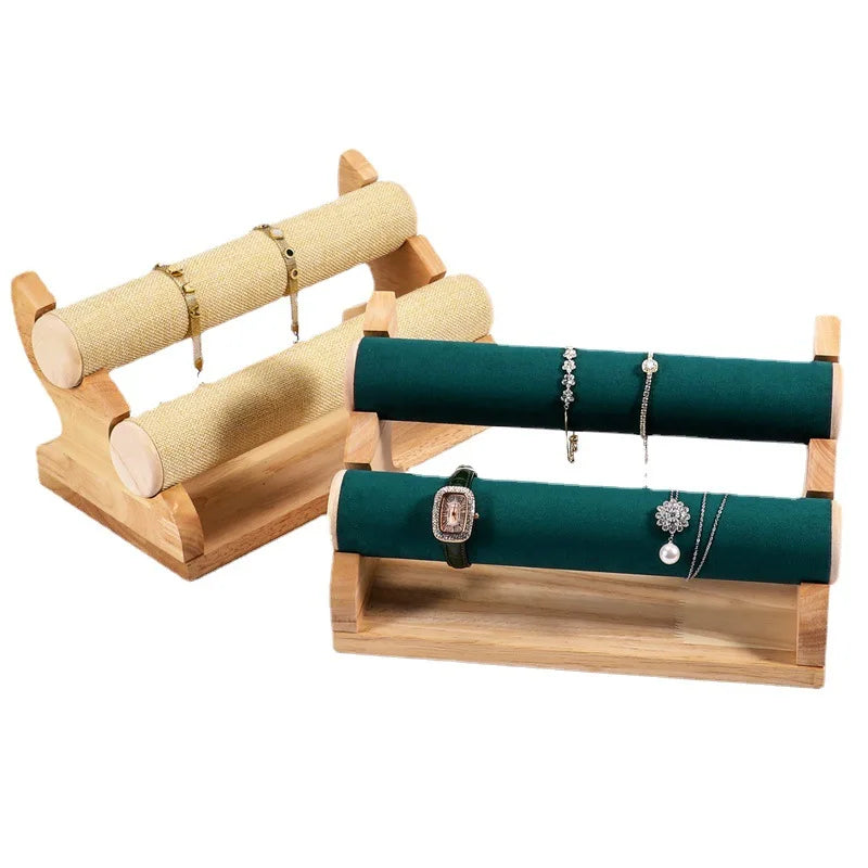 Double Layer Bracelet Display Rack Bracelet Rack Display Hand String Hanging Watch Storage Rope Bracket Spot