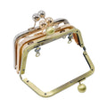 MZhardware 14Cm Bag Accessories Screw Purse Frame for Women Handle Clutch DIY Metal Kiss Clasp Lock Hardware