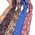 High Quality Fashion Men's Floral Necktie Gentleman Retro Paisley Tie Accessories for Parties