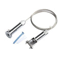 High Tension Stainless Steel Alloy Polished Finish Customizable ISO9001 Certified Wall to Wall Cable Wire Hanging Display System