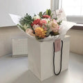 Wholesale Valentine Day Packaging Flower Packaging Handheld Gift Wrapping Bag Flower Gift Paper Floral Bag